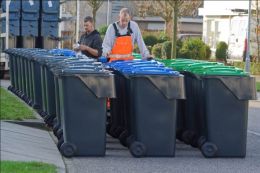 Containers straat